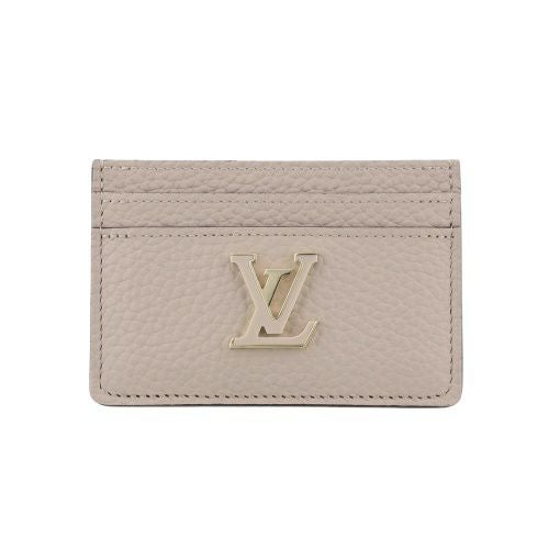 ルイヴィトン カードケース トリヨン ポルト カルト・カプシーヌ ベージュ LOUIS VUITTON M11458 ガレット ベージュ レディース