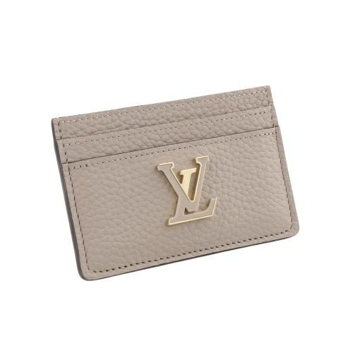 ルイヴィトン カードケース トリヨン ポルト カルト・カプシーヌ ベージュ LOUIS VUITTON M11458 ガレット ベージュ レディース