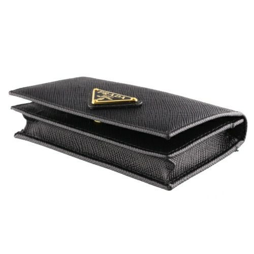 プラダ カードケース 名刺入れ レディース ブラック PRADA 1MC122 QHH プラダ カードケース 名刺入れ レディース ブラック PRADA 1MC122 QHH