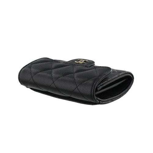 シャネル コインケース レディース ココマーク ブラック CHANEL AP0220 B10583 C3906 ブラック