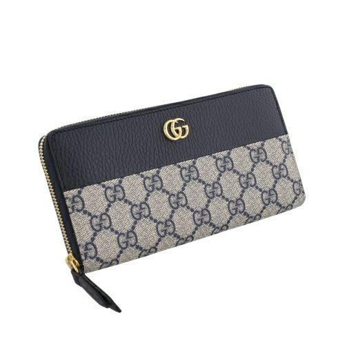 グッチ 長財布 レディース GGマーモント ブルー GUCCI 456117 17WAG