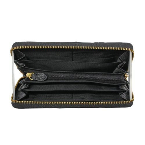 ロダニア 長財布 ラウンドファスナー メンズ ブラック RODANIA RDOC9685BBK ブラック