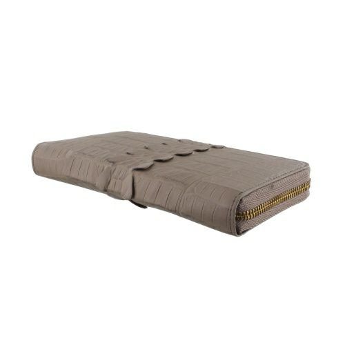 ロダニア 長財布 ラウンドファスナー メンズ グレー RODANIA RDOC9685BTP トープ