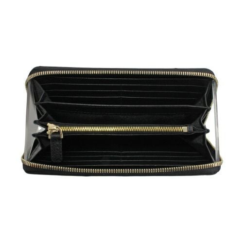 ロダニア 長財布 ラウンドファスナー メンズ ブラック RODANIA RDOO9896F-BK ブラック