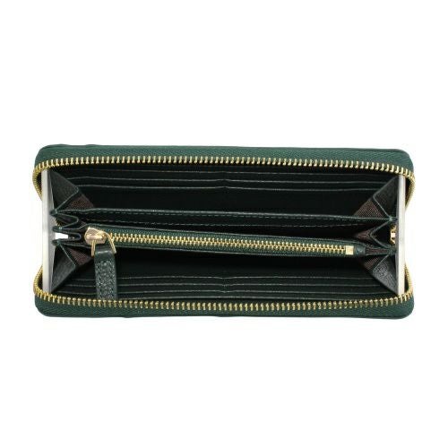 ロダニア 長財布 ラウンドファスナー メンズ グリーン RODANIA