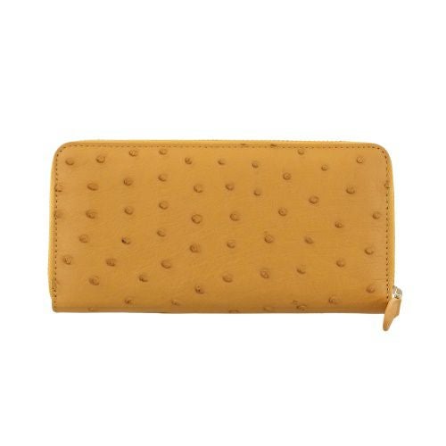 ロダニア 長財布 ラウンドファスナー メンズ イエロー RODANIA RDOO9896F-CN チェスナット