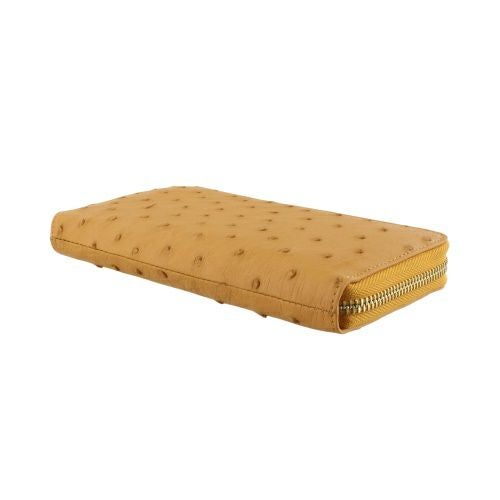 ロダニア 長財布 ラウンドファスナー メンズ イエロー RODANIA RDOO9896F-CN チェスナット