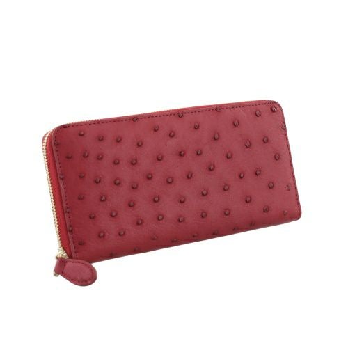 ロダニア 長財布 ラウンドファスナー メンズ レッド RODANIA RDOO9896F-CRD カンパリレッド