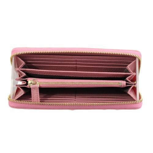 ロダニア 長財布 ラウンドファスナー メンズ ピンク RODANIA RDOO9896F-PPK ペタルピンク