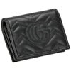 グッチ 二つ折り財布 レディース GGマーモント ブラック GUCCI 466492 DTD1T 1000