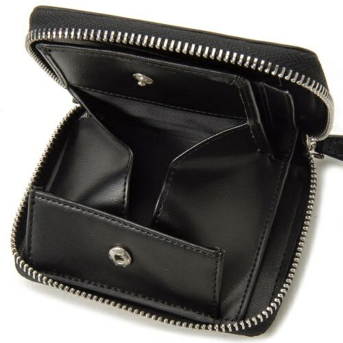 モンテスピガ 二つ折り財布 メンズ ブラック monte SPIGA MOSBHSD006BK BLACK