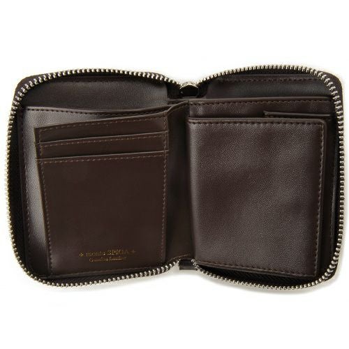 モンテスピガ 二つ折り財布 メンズ ブラウン monte SPIGA MOSBHSD006BR BROWN