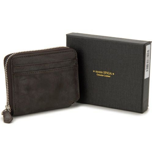 モンテスピガ 二つ折り財布 メンズ ブラウン monte SPIGA MOSBHSD006BR BROWN