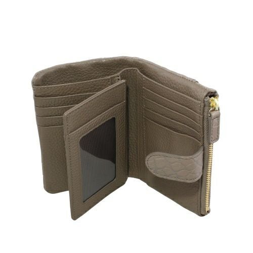 ロダニア 二つ折り財布 レディース グレー RODANIA RDOC10120TP トープ