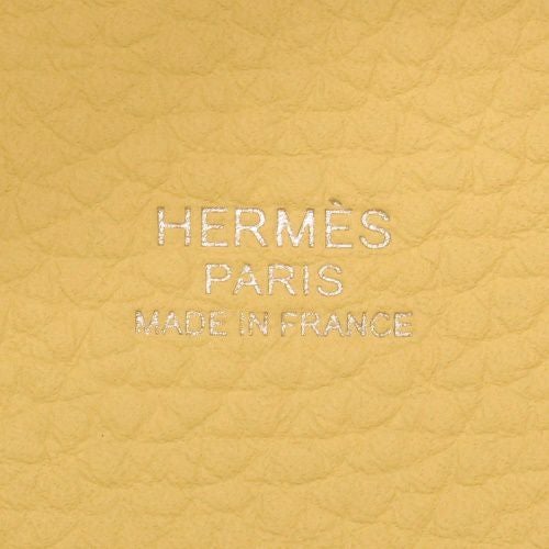 エルメス ピコタンPM ジョーヌミルトン トリヨンクレマンス シルバー金具 W刻印 HERMES Picotin PM