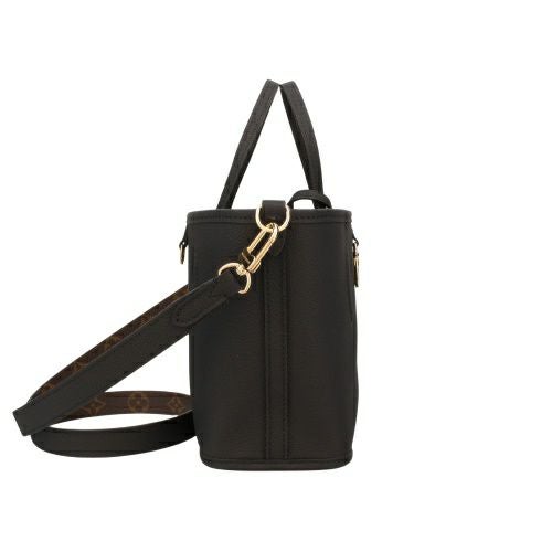 ルイヴィトン ハンドバッグ レディース モノグラム ネヴァーフル・インサイドアウト BB ブラック LOUIS VUITTON M12099 ブラック/モノグラム