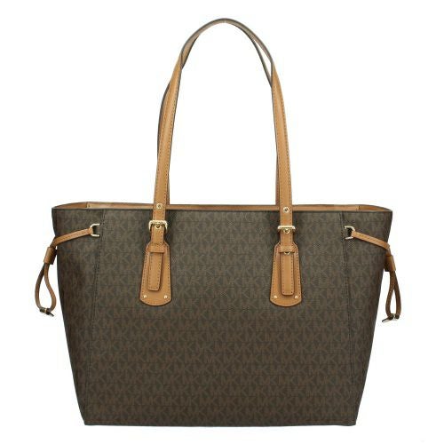 マイケルコース トートバッグ レディース ボイジャー ミディアム ロゴ トートバッグ ブラウン MICHAEL KORS 30F8GV6T2B 200 BROWN