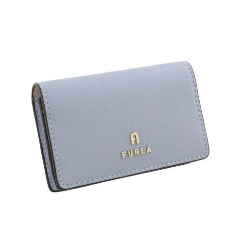 フルラ カードケース 名刺入れ レディース カメリア ブルー FURLA
