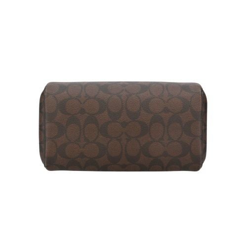 コーチ アウトレット ショルダーバッグ ハンドバッグ レディース シグネチャー ローワン サッチェル ブラウン COACH OUTLET 32203 IMAA8 ブラウン/ブラック