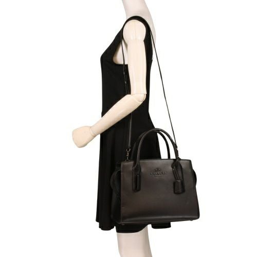 コーチ アウトレット ハンドバッグ レディース ラージ アンドレア キャリーオール ブラック COACH OUTLET CP086 JIBLK