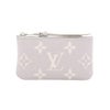 ルイヴィトン コインケース レディース モノグラム･アンプラント ポシェット・クレ グレー LOUIS VUITTON M13793 ブリューム グレー/ホワイトクオーツ