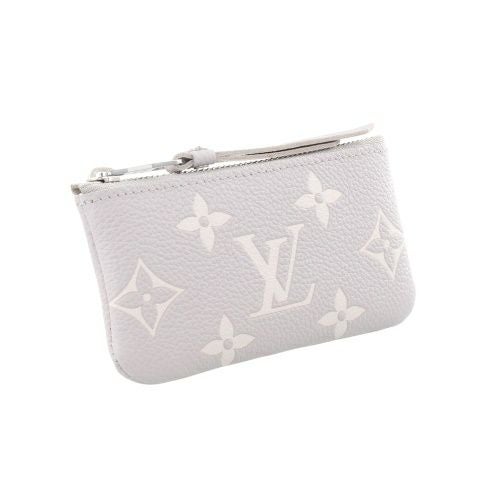 ルイヴィトン コインケース レディース モノグラム･アンプラント ポシェット・クレ グレー LOUIS VUITTON M13793 ブリューム グレー/ホワイトクオーツ