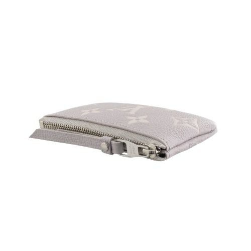 ルイヴィトン コインケース レディース モノグラム･アンプラント ポシェット・クレ グレー LOUIS VUITTON M13793 ブリューム グレー/ホワイトクオーツ