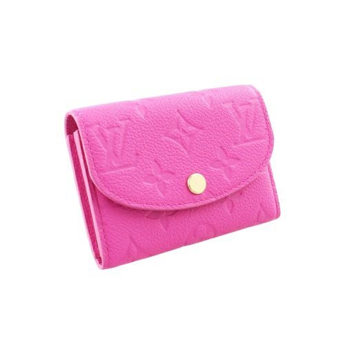 ルイヴィトン コインケース レディース モノグラム･アンプラント ポルトモネ・ロザリ ピンク LOUIS VUITTON M14086 カワイイピンク