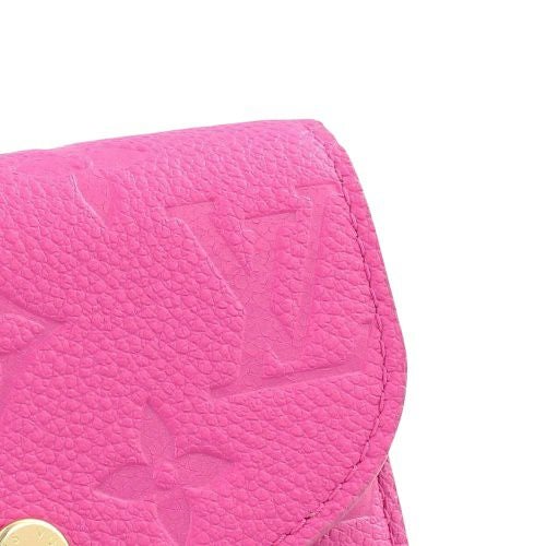 ルイヴィトン コインケース レディース モノグラム･アンプラント ポルトモネ・ロザリ ピンク LOUIS VUITTON M14086 カワイイピンク