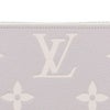ルイヴィトン 長財布 レディース モノグラム･アンプラント ジッピー・ウォレット グレー LOUIS VUITTON M14228 ブリューム グレー/ホワイトクオーツ