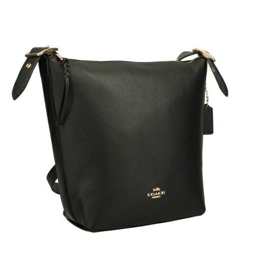 コーチ アウトレット ショルダーバッグ レディース ヴァル ダッフル ブラック COACH OUTLET C2818 IMBLK