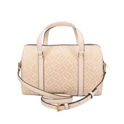 マイケルコース ショルダーバッグ レディース ジャカード ダッフル ホワイト MICHAEL KORS 35F4GTFS6J PL GLD MULTI