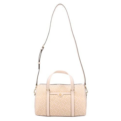 マイケルコース ショルダーバッグ レディース ジャカード ダッフル ホワイト MICHAEL KORS 35F4GTFS6J PL GLD MULTI