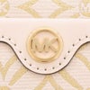 マイケルコース ショルダーバッグ レディース ジャカード ダッフル ホワイト MICHAEL KORS 35F4GTFS6J PL GLD MULTI