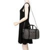 マイケルコース ショルダーバッグ レディース ジャカード ダッフル ブラック MICHAEL KORS 35F4STFS6J BLK/SILVER