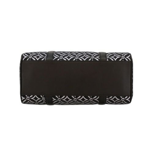 マイケルコース ショルダーバッグ レディース ジャカード ダッフル ブラック MICHAEL KORS 35F4STFS6J BLK/SILVER