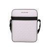 マイケルコース ショルダーバッグ メンズ クーパー シグネチャー ロゴ フライトバッグ ホワイト MICHAEL KORS 37F2LCOL6J BRIGHT WHT