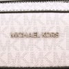 マイケルコース ショルダーバッグ メンズ クーパー シグネチャー ロゴ フライトバッグ ホワイト MICHAEL KORS 37F2LCOL6J BRIGHT WHT