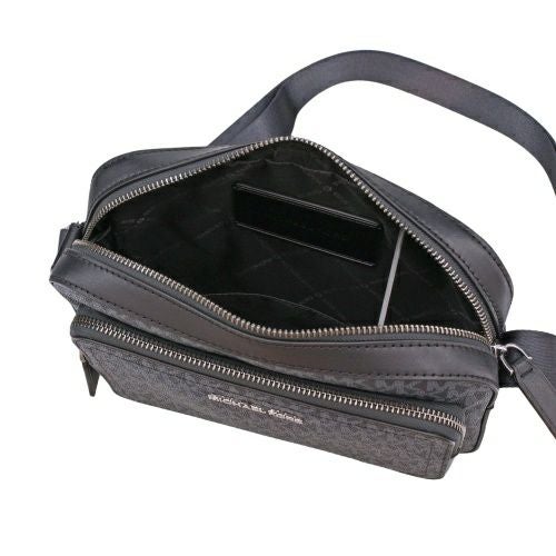 マイケルコース ショルダーバッグ メンズ ペブルレザーユーティリティークロスボディ ブルー MICHAEL KORS 37F4LCOC6U ADMRL/PLBLUE