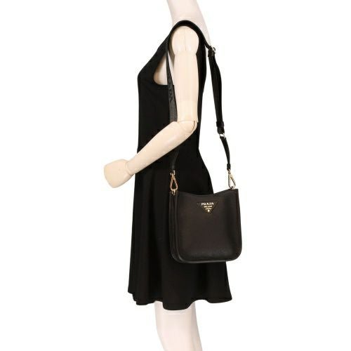 プラダ ショルダーバッグ レディース ブラック PRADA 1BH191 V 7NO