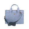 コーチ トートバッグ レディース デニム カーゴ トート ブルー COACH CR657 B4IN