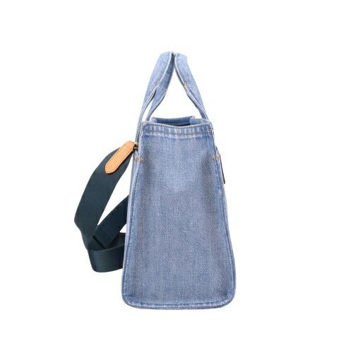 コーチ トートバッグ レディース デニム カーゴ トート ブルー COACH CR657 B4IN