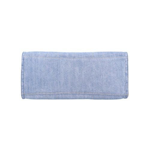 コーチ トートバッグ レディース デニム カーゴ トート ブルー COACH