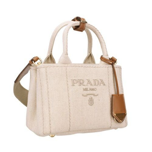 プラダ ハンドバッグ レディース カナパ CANAPA ホワイト PRADA 1BA038 V 8OM 2CX9 F0018 NATURALE