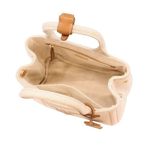 プラダ ハンドバッグ レディース カナパ CANAPA ホワイト PRADA 1BA038 V 8OM 2CX9 F0018 NATURALE