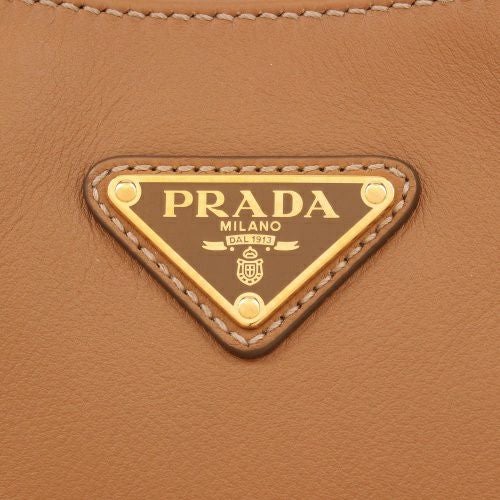 プラダ ハンドバッグ レディース ブラウン PRADA 1BC231 V LVM 2CYS F03BH CARAMEL 0