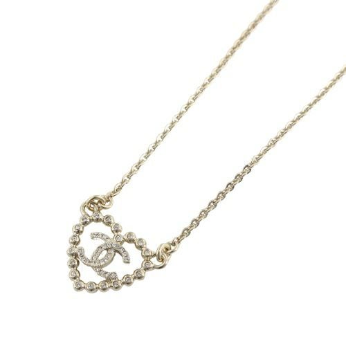 シャネル ネックレス レディース シャンパンゴールド CHANEL ABF459