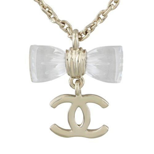 シャネル ネックレス レディース シャンパンゴールド CHANEL ABF546