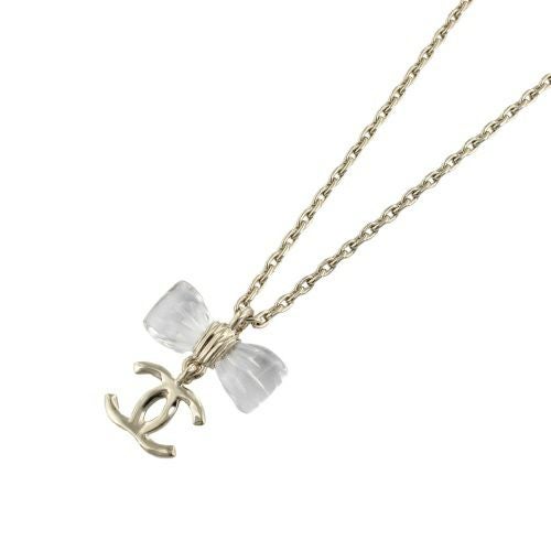 シャネル ネックレス レディース シャンパンゴールド CHANEL ABF546 B19997 NAFVG CGD