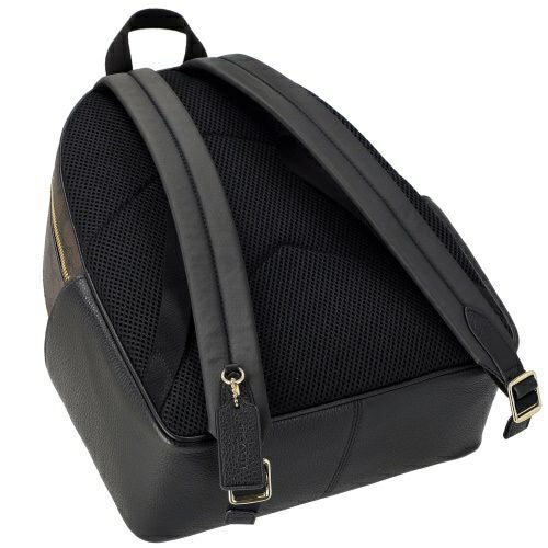 コーチ アウトレット バックパック リュックサック レディース シグネチャー コート バックパック ブラウン COACH OUTLET CZ176 IMXAQ ブラウン/ブラック